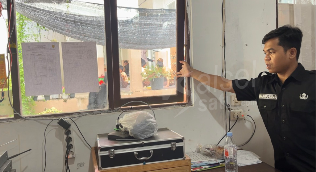 SMP Negeri 26 Banjarmasin kembali dibobol maling. (Foto: kalselsatu.com)